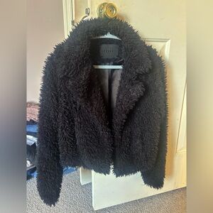 Blank NYC Black Teddy Jacket